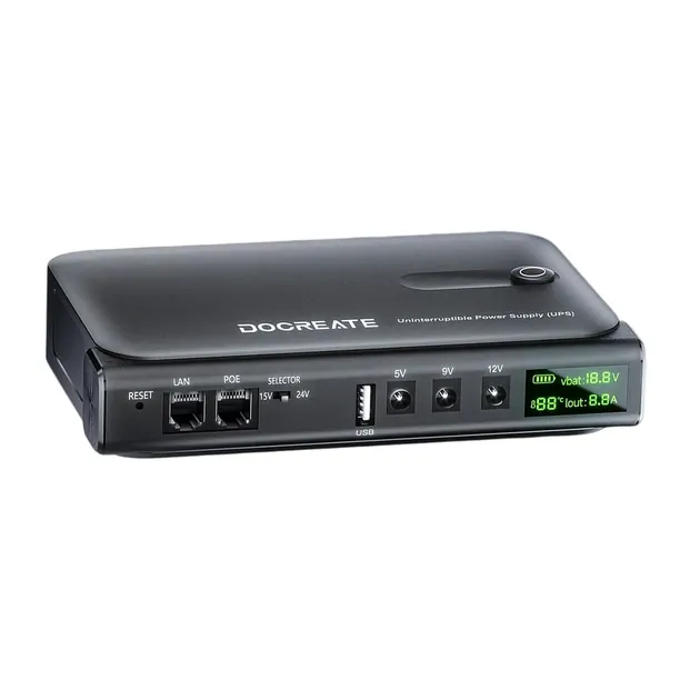 купити ДБЖ для роутера Docreate DC1036L / DC3016L, 29,6 Вт·год