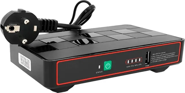 купити ДБЖ для роутера Greenwave Ecoputer-P60W (YT33601), 44,4 Вт·год