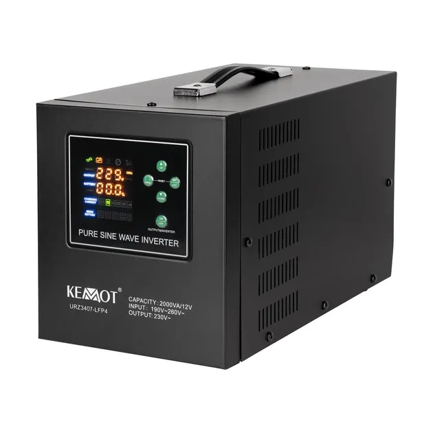 купити ДБЖ для роутера Kemot PROsinus-2000-LiFePO4 (URZ3407-LFP4)