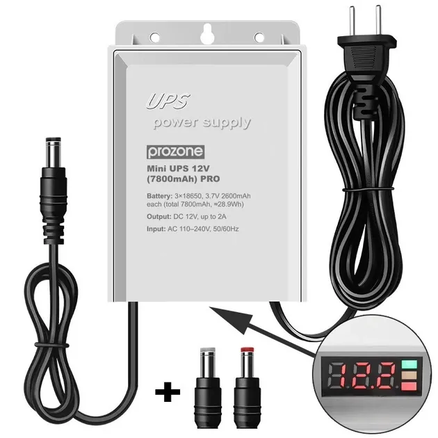 купити ДБЖ для роутера ProZone Mini UPS 12V PRO, 28,9 Вт·год